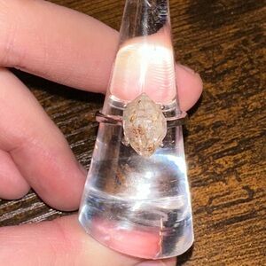 herkimer diamond ring